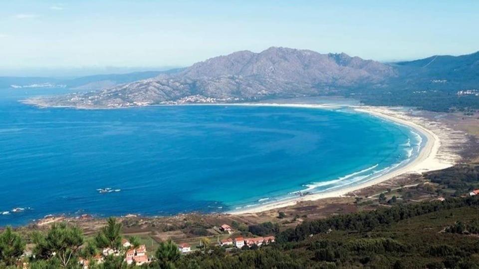 Вілла La Casita Alere En Playa Carnota Con Patio Y Barbacoa Екстер'єр фото